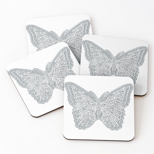 Item preview, Beautiful Butterfly - Silver designed and sold by IAW-Studios.