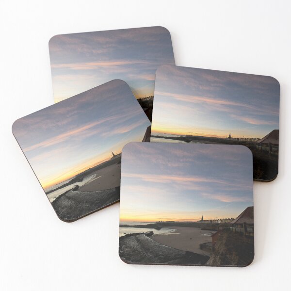 Item preview, January sunrise at Cullercoats Bay (3) designed and sold by Violaman.