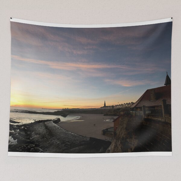 Item preview, January sunrise at Cullercoats Bay (3) designed and sold by Violaman.