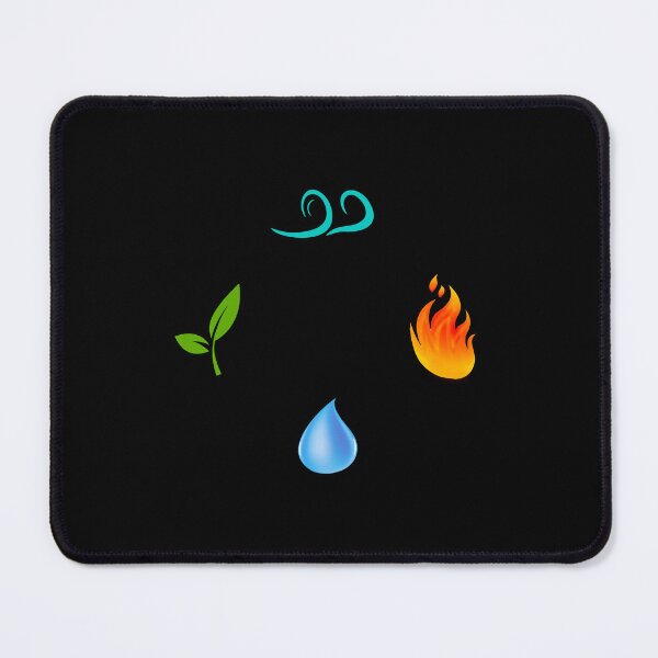 Item preview, Modern Earth Air Fire Water symbols designed and sold by janraydesigns.