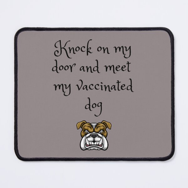 Item preview, Knock on My Door -Funny Dog Sayings designed and sold by Losthorsedesign.