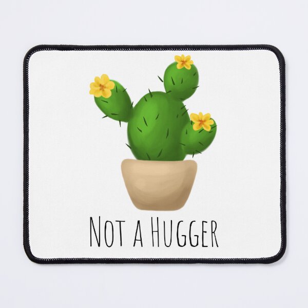 Item preview, Funny Not A Hugger Cactus designed and sold by JanesCreations.