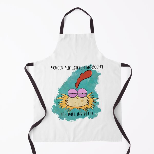 Item preview, Genervtes Huhn-Guten Morgen-zynisch designed and sold by LoonyM.