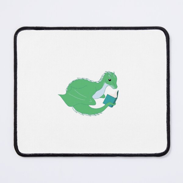 Item preview, Green Bookwyrm designed and sold by Madelyn Craig.