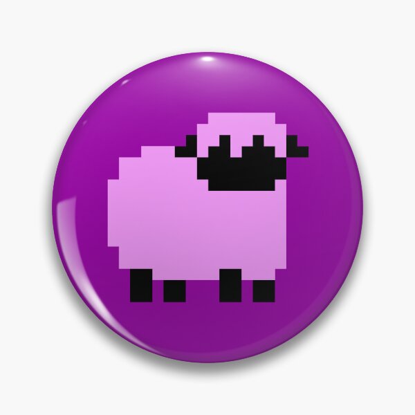 Item preview, Pink Pixel Blacknose Sheep designed and sold by rin3d .