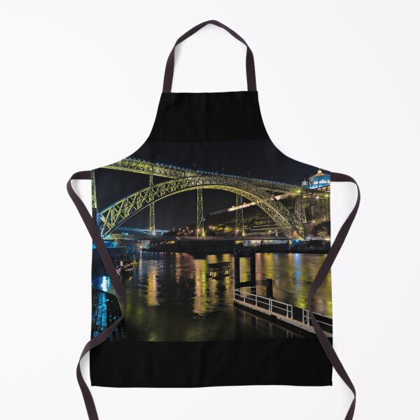 Artikelvorschau, Dom Luis I Brücke bei Nacht in Porto-Stadt entworfen und verkauft von AngeloDeVal.