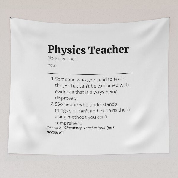 Item preview, Physics Teacher Definition designed and sold by Creatoe.