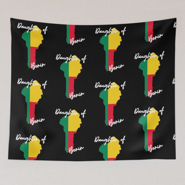 Item preview, Daughter of Benin Map Flag designed and sold by NovawayDirect.