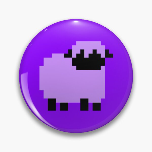 Item preview, Purple Pixel Blacknose Sheep designed and sold by rin3d .