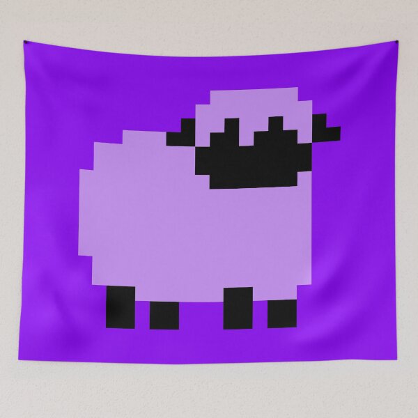 Item preview, Purple Pixel Blacknose Sheep designed and sold by rin3d .