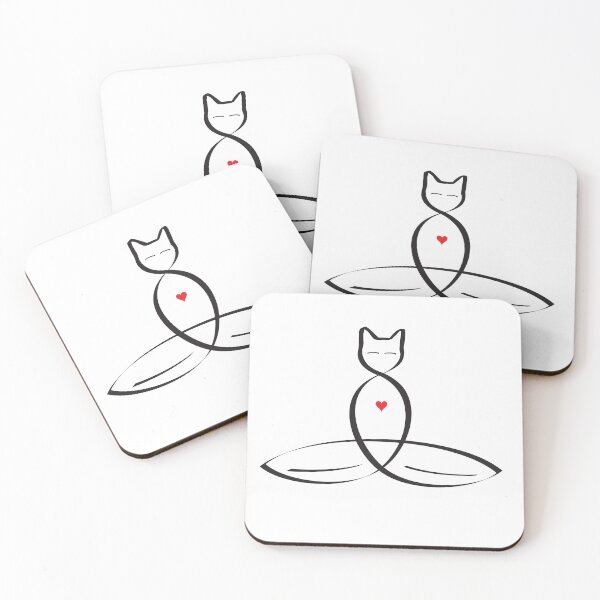 Item preview, Yoga Cat Meditator designed and sold by Mindful-Designs.