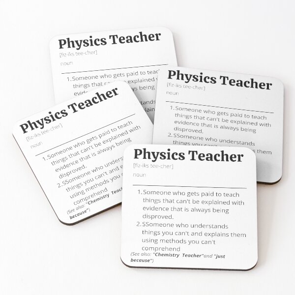 Item preview, Physics Teacher Definition designed and sold by Creatoe.