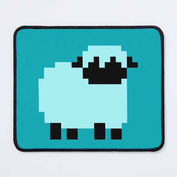 Item preview, Cyan Pixel Blacknose Sheep designed and sold by rin3d .