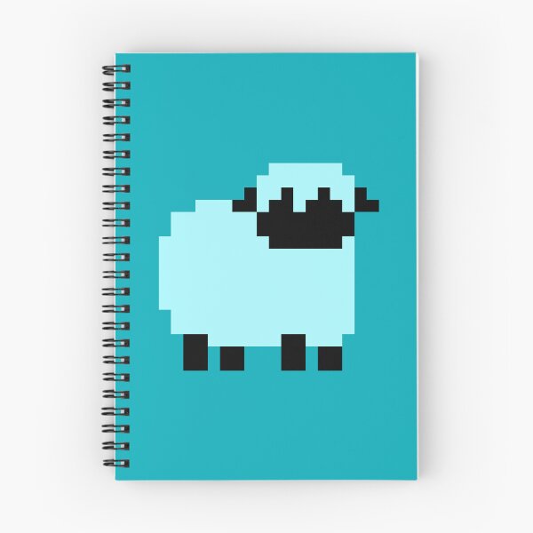 Item preview, Cyan Pixel Blacknose Sheep designed and sold by rin3d .