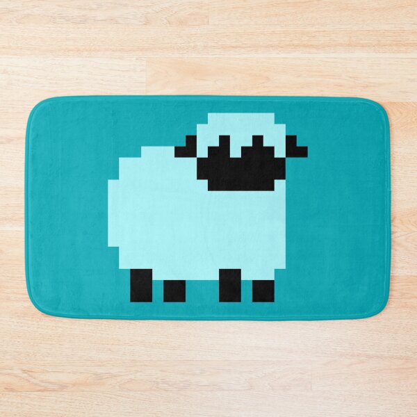 Item preview, Cyan Pixel Blacknose Sheep designed and sold by rin3d .