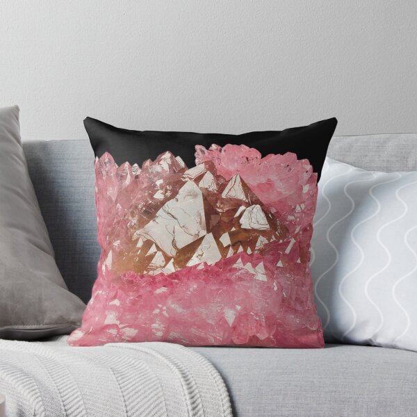 Item preview, Rosequartz Gemstone Crystal Cluster With Smokey Quartz ' designed and sold by BadassBazaar.