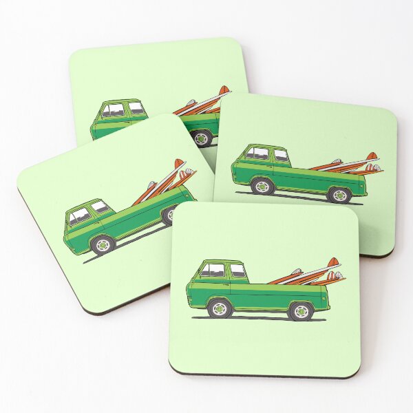 Item preview, SURF TRUCK GREEN designed and sold by oldskooldesign.