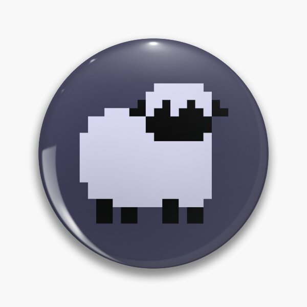 Item preview, White Pixel Blacknose Sheep designed and sold by rin3d .