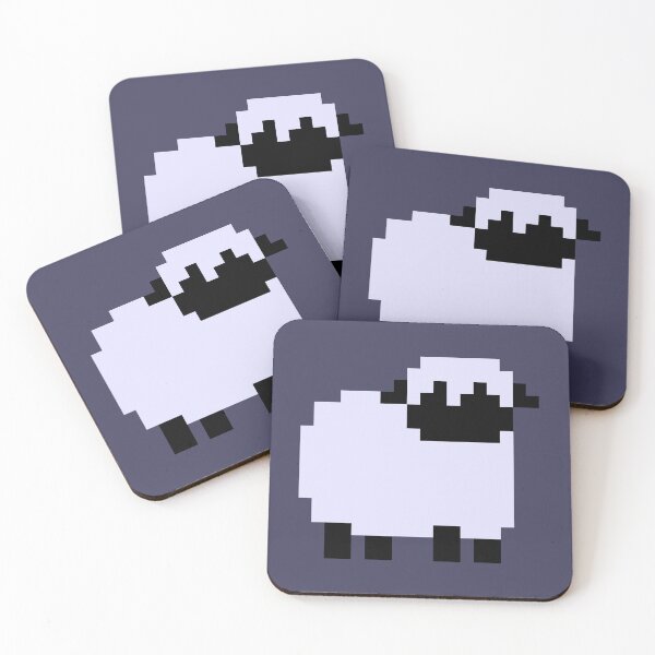 Item preview, White Pixel Blacknose Sheep designed and sold by rin3d .