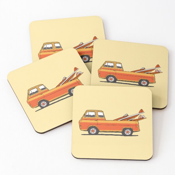 Item preview, SURF TRUCK ORANGE designed and sold by oldskooldesign.