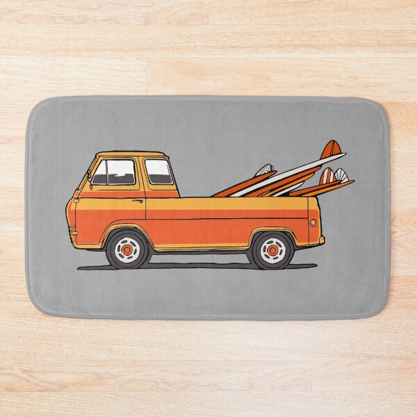 Item preview, SURF TRUCK ORANGE designed and sold by oldskooldesign.