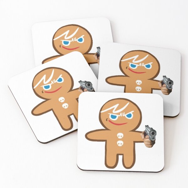 Item preview, gingerbrave with a glock designed and sold by dishbug.