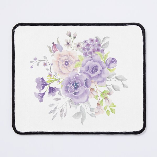 Item preview, Pretty Purple Watercolor Floral and Greenery Botanical designed and sold by tsuttles.