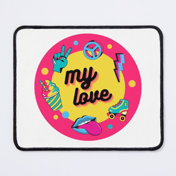 Item preview, My Love Round Sticker designed and sold by LADYGOODMOOD.