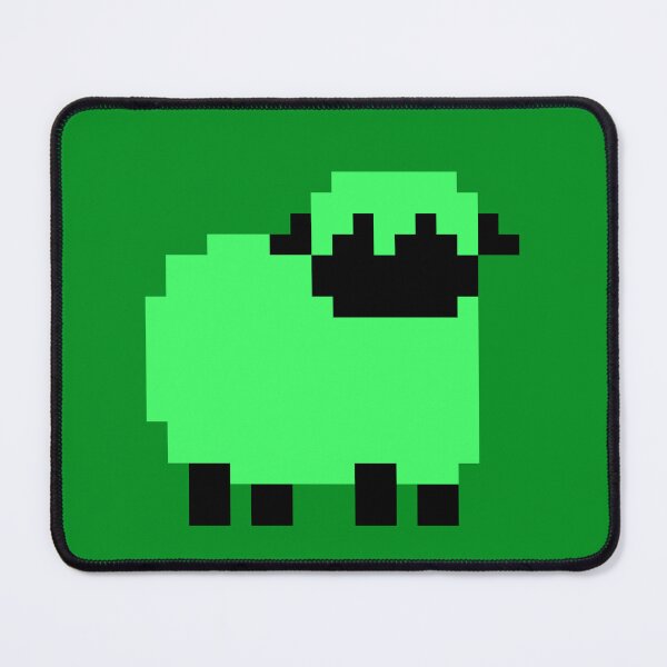 Item preview, Green Pixel Blacknose Sheep designed and sold by rin3d .