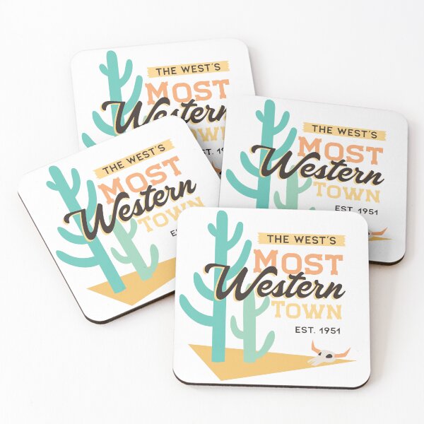 Item preview, The West's Most Western Town EST. 1951 designed and sold by DreamBoxArt.