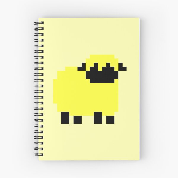 Item preview, Yellow Pixel Blacknose Sheep designed and sold by rin3d .