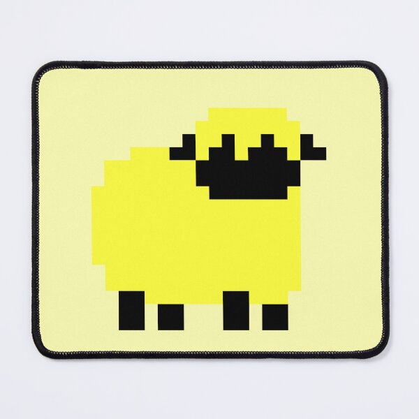 Item preview, Yellow Pixel Blacknose Sheep designed and sold by rin3d .