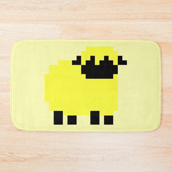 Item preview, Yellow Pixel Blacknose Sheep designed and sold by rin3d .