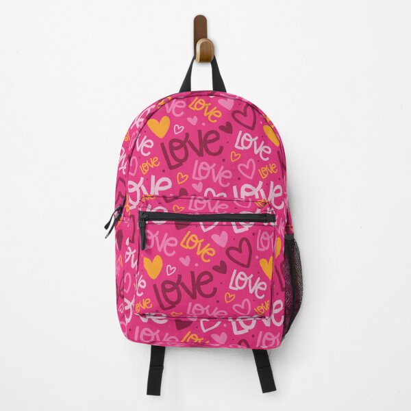 Item preview, Bright Pink Love Valentine's Day Pattern designed and sold by greenoriginals.