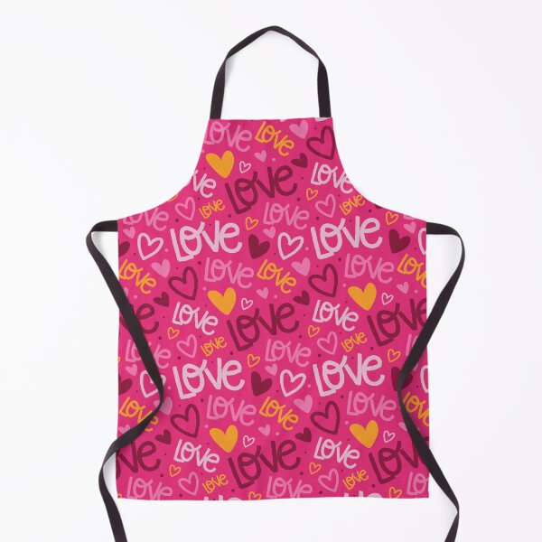 Item preview, Bright Pink Love Valentine's Day Pattern designed and sold by greenoriginals.