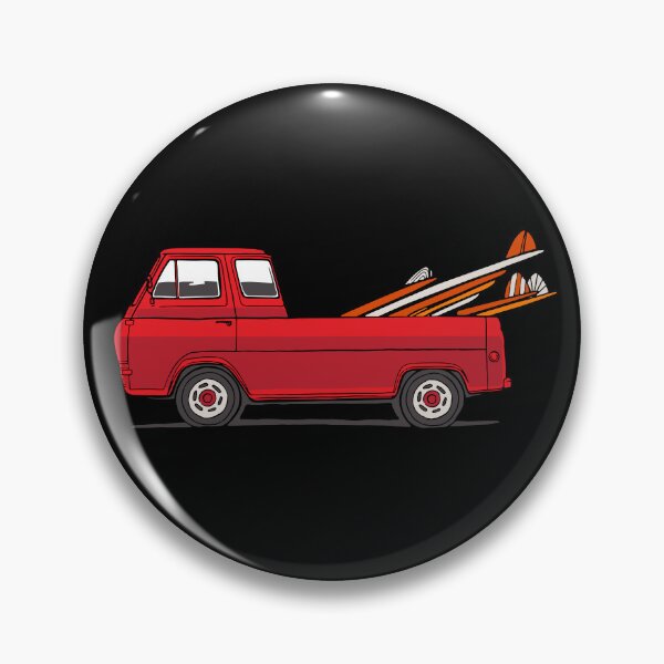 Item preview, SURF TRUCK RED designed and sold by oldskooldesign.
