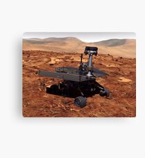 Künstler-Wiedergabe von Mars Rover Leinwanddruck