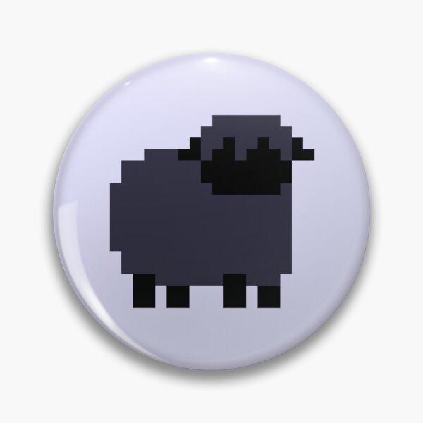 Item preview, Black Pixel Blacknose Sheep designed and sold by rin3d .
