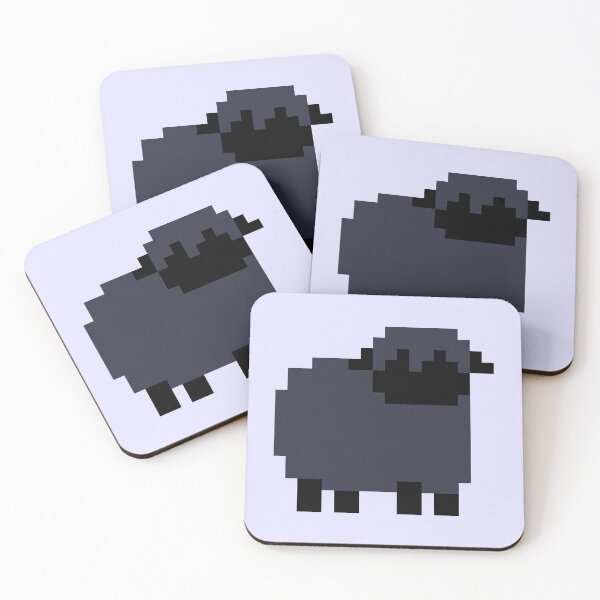 Item preview, Black Pixel Blacknose Sheep designed and sold by rin3d .