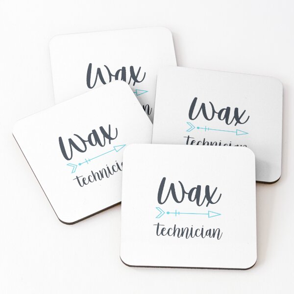 Item preview, Wax technician with blue arrow design designed and sold by 306Biz.