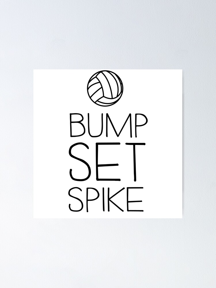 bump set spike volleyball