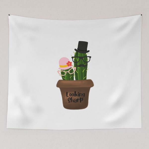 Item preview, Funny Dressed Up Cactus designed and sold by JanesCreations.