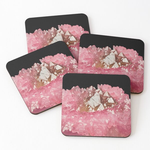 Item preview, Rosequartz Gemstone Crystal Cluster With Smokey Quartz ' designed and sold by BadassBazaar.