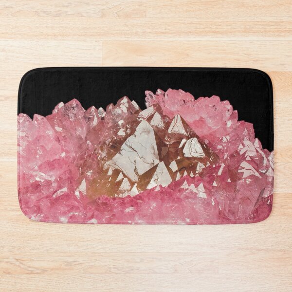 Item preview, Rosequartz Gemstone Crystal Cluster With Smokey Quartz ' designed and sold by BadassBazaar.