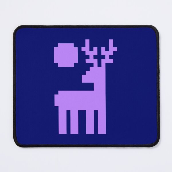Item preview, Pixel Deer with Moon, Two designed and sold by rin3d .