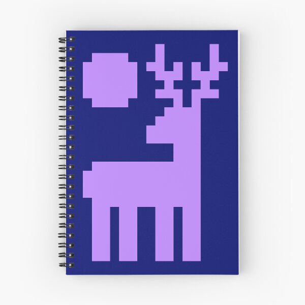 Item preview, Pixel Deer with Moon, Two designed and sold by rin3d .