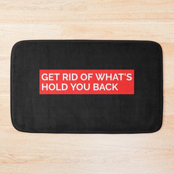 Item preview, GET RID OF WHAT'S HOLDING YOU BACK STICKER designed and sold by SuccessfulVibes.