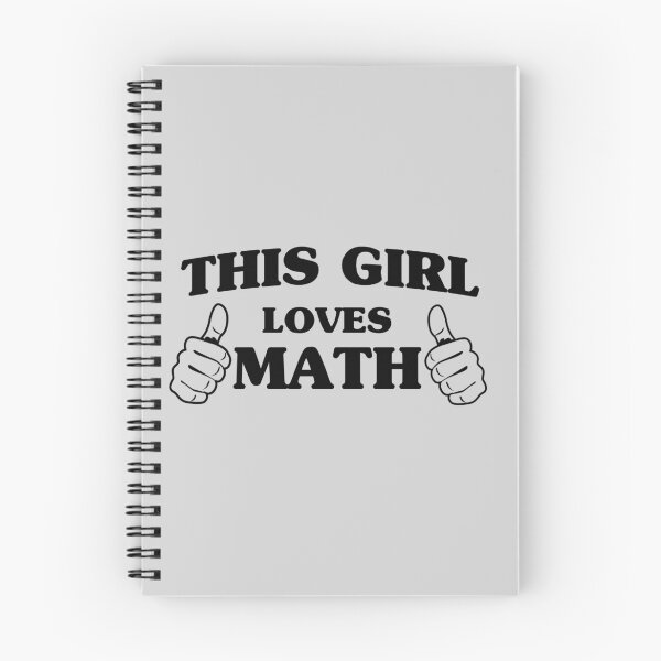 Item preview, This girl loves math designed and sold by trends.