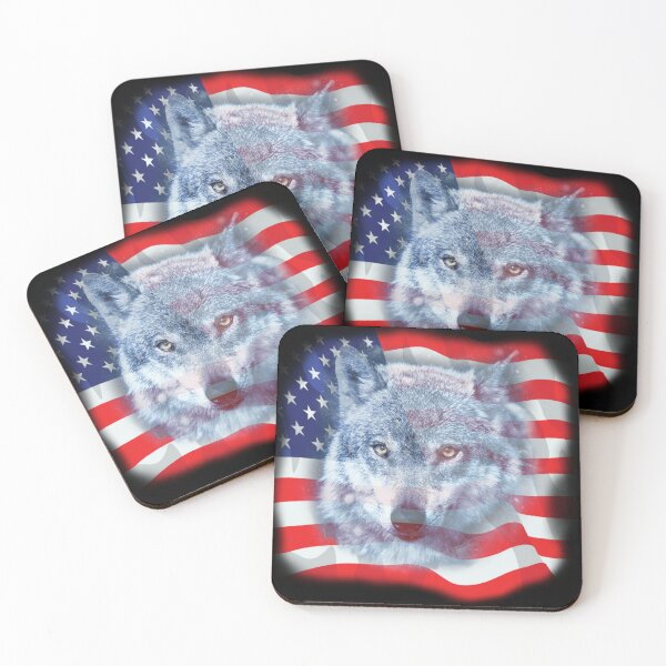 Item preview, Wolf flag designed and sold by Brad Chambers.