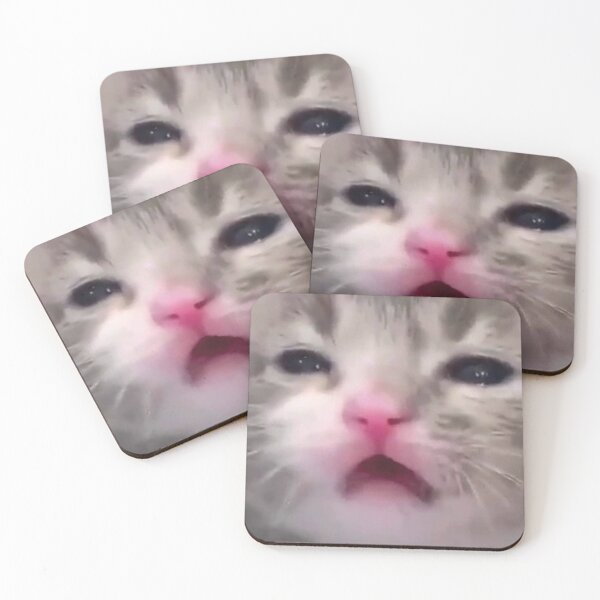 Item preview, Sad Crying Cat existential dread designed and sold by PourElla.